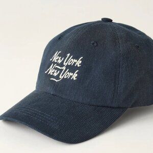 Corridor New York New York Corduroy Embroidered Cap
